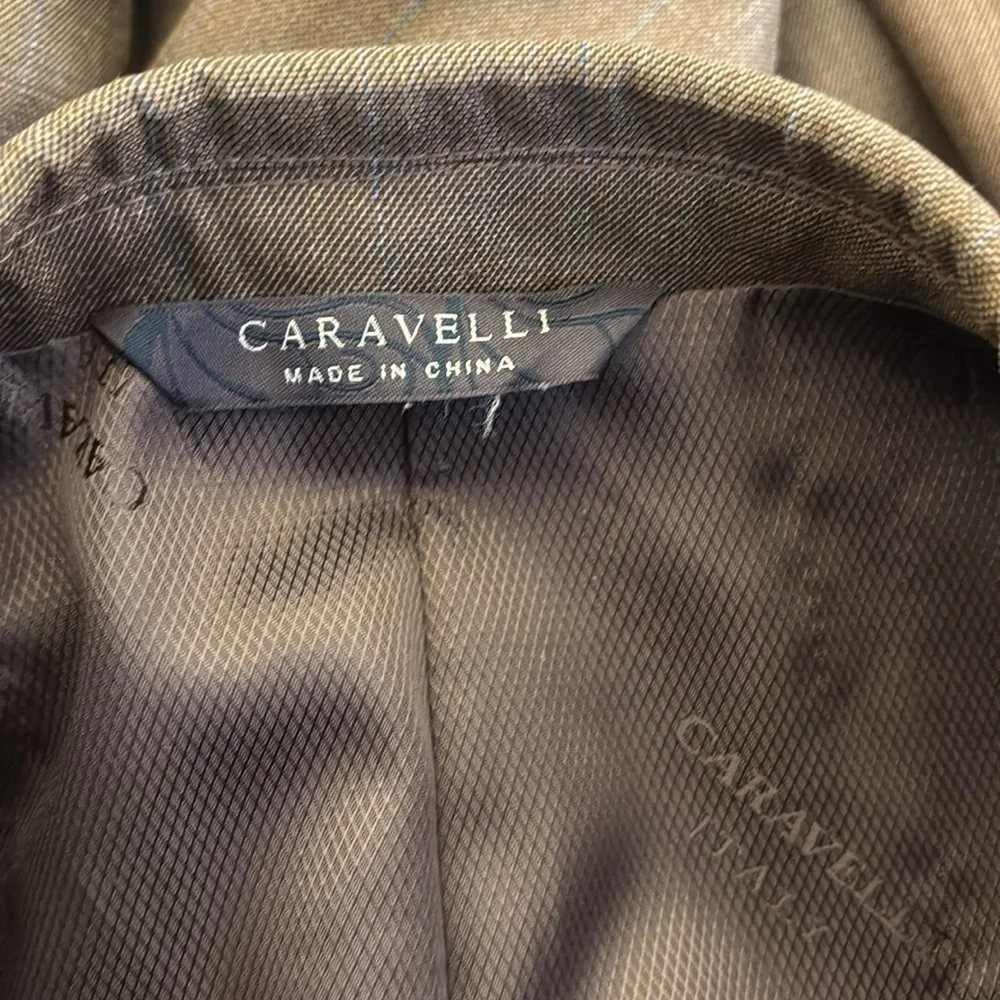 Caravelli Men's Brown 2 Button Notch Lapel Blazer‎ Size 42R